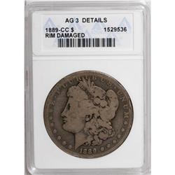 1889-CC $1 AG3 ANACS