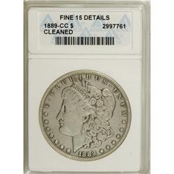 1889-CC $1 F15 ANACS