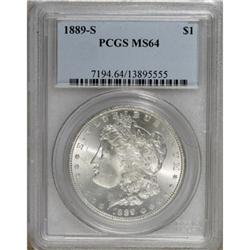1889-S $1 MS64 PCGS