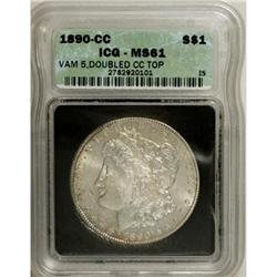 1890-CC $1 MS61 ICG