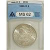 Image 1 : 1890-CC $1 MS62 ANACS
