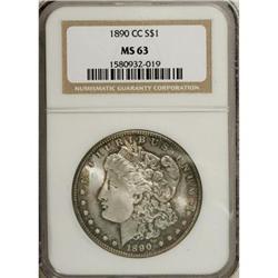 1890-CC $1 MS63 NGC