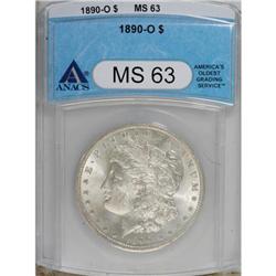 1890-O $1 MS63 ANACS