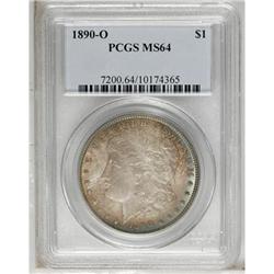 1890-O $1 MS64 PCGS