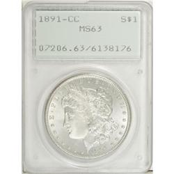 1891-CC $1 MS63 PCGS