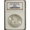 Image 1 : 1891-CC $1 MS63 NGC