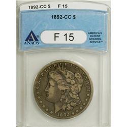1892-CC $1 F15 ANACS