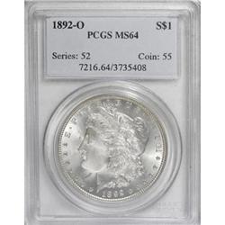 1892-O $1 MS64 PCGS