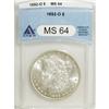 Image 1 : 1892-O $1 MS64 ANACS