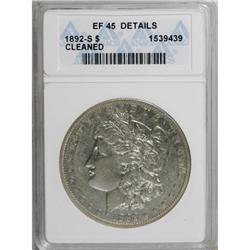 1892-S $1 XF45 ANACS