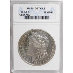 1892-S $1 AU50 ANACS