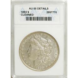 1893 $1 AU55 ANACS