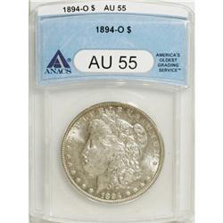 8961: 1894-O $1 AU55 ANACS