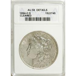 8962: 1894-O $1 AU58 ANACS