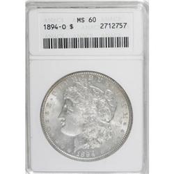 8964: 1894-O $1 MS60 ANACS