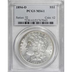 8965: 1894-O $1 MS61 PCGS