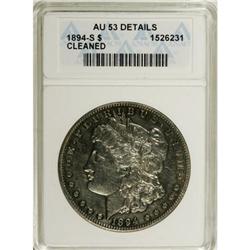 8966: 1894-S $1 AU53 ANACS