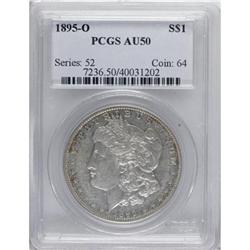 8983: 1895-O $1 AU50 PCGS