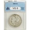 Image 1 : 8987: 1895-S $1 VG8 ANACS