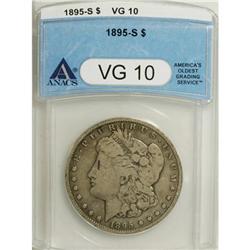 8988: 1895-S $1 VG10 ANACS