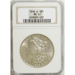 8998: 1896-O $1 MS61 NGC
