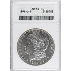9000: 1896-O $1 Prooflike AU55 ANACS
