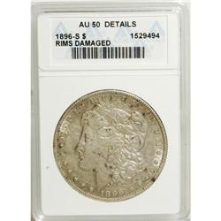 9004: 1896-S $1 AU50 ANACS