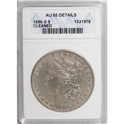 9008: 1896-S $1 AU55 ANACS