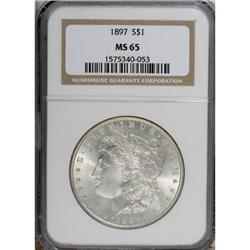 9009: 1897 $1 MS65 NGC
