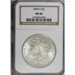 9030: 1898-O $1 MS66 NGC