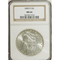 9032: 1898-O $1 MS66 NGC