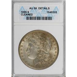 9042: 1899 $1 AU58 ANACS