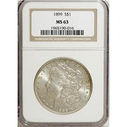 9045: 1899 $1 MS63 NGC