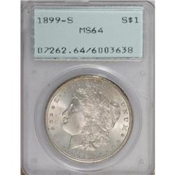 9052: 1899-S $1 MS64 PCGS