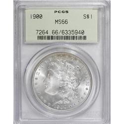 9053: 1900 $1 MS66 PCGS