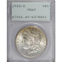 9055: 1900-O $1 MS65 PCGS
