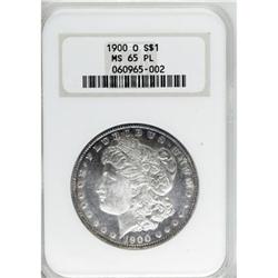 9060: 1900-O $1 Prooflike MS65 NGC