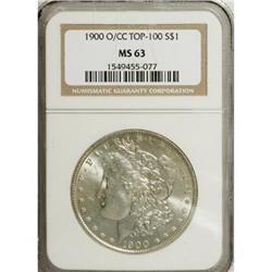 9063: 1900-O/CC $1 MS63 NGC