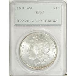 9068: 1900-S $1 MS63 PCGS