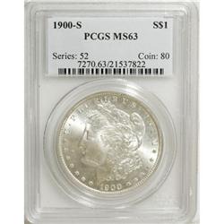 9069: 1900-S $1 MS63 PCGS