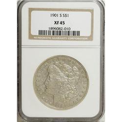 9086: 1901-S $1 XF45 NGC