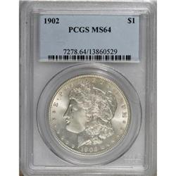 9091: 1902 $1 MS64 PCGS