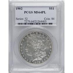 9096: 1902 $1 Prooflike MS64 PCGS