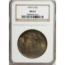 9098: 1902-O $1 MS63 NGC