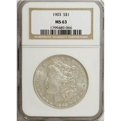 9105: 1903 $1 MS63 NGC