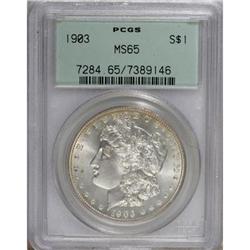 9107: 1903 $1 MS65 PCGS