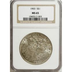 9111: 1903 $1 MS65 NGC