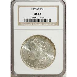 9121: 1903-O $1 MS64 NGC
