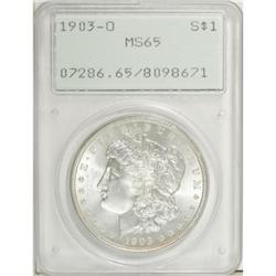9123: 1903-O $1 MS65 PCGS