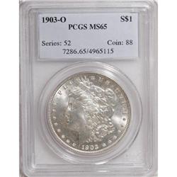9124: 1903-O $1 MS65 PCGS